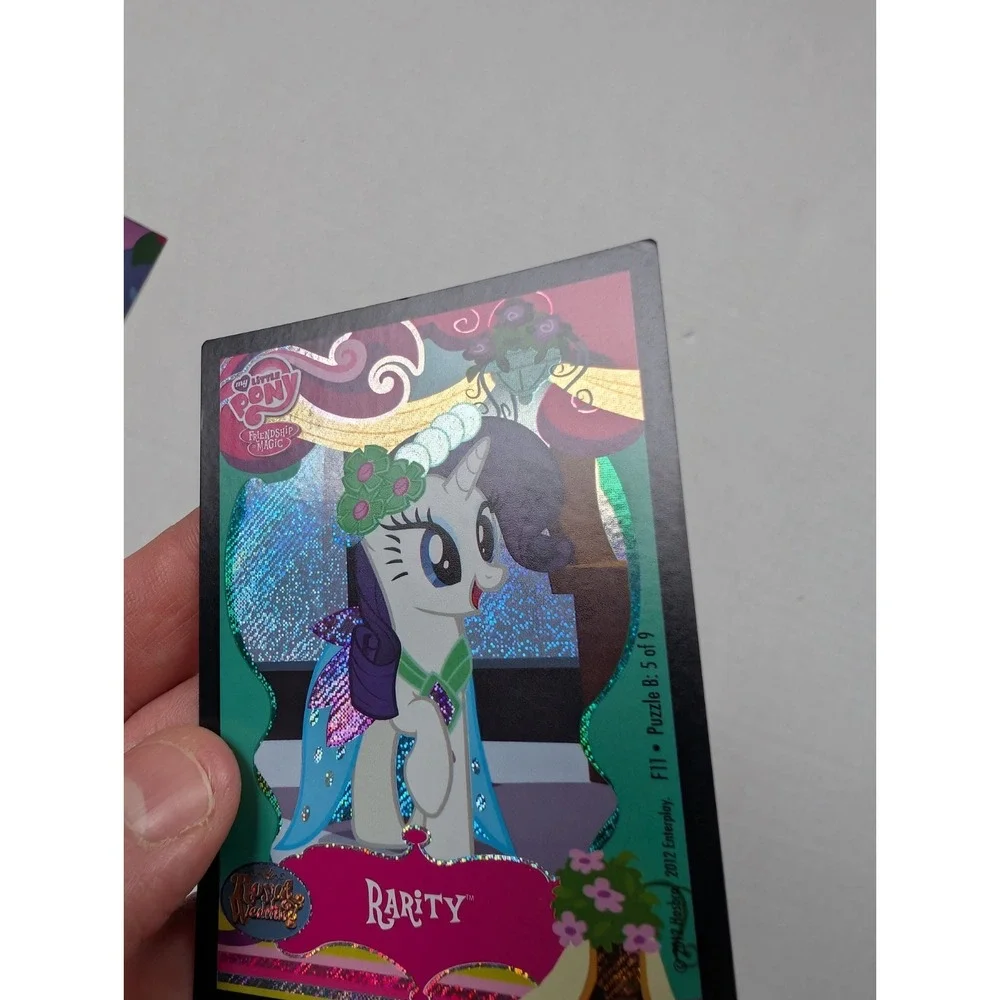 My Little Pony Royal Wedding‎ Card Puzzle Lot Foil 7/9 MP HP